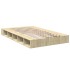 Estructura de cama madera de ingeniería roble Sonoma 120x190