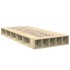 Estructura de cama madera de ingeniería roble Sonoma 90x190