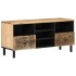 Mueble de TV madera maciza de mango 100x33x46