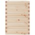 Jardinera de madera maciza de pino 50x50x68,5