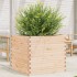 Jardinera de madera maciza de pino 80x80x68,5