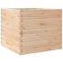 Jardinera de madera maciza de pino 80x80x68,5