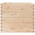 Jardinera de madera maciza de pino 80x80x68,5