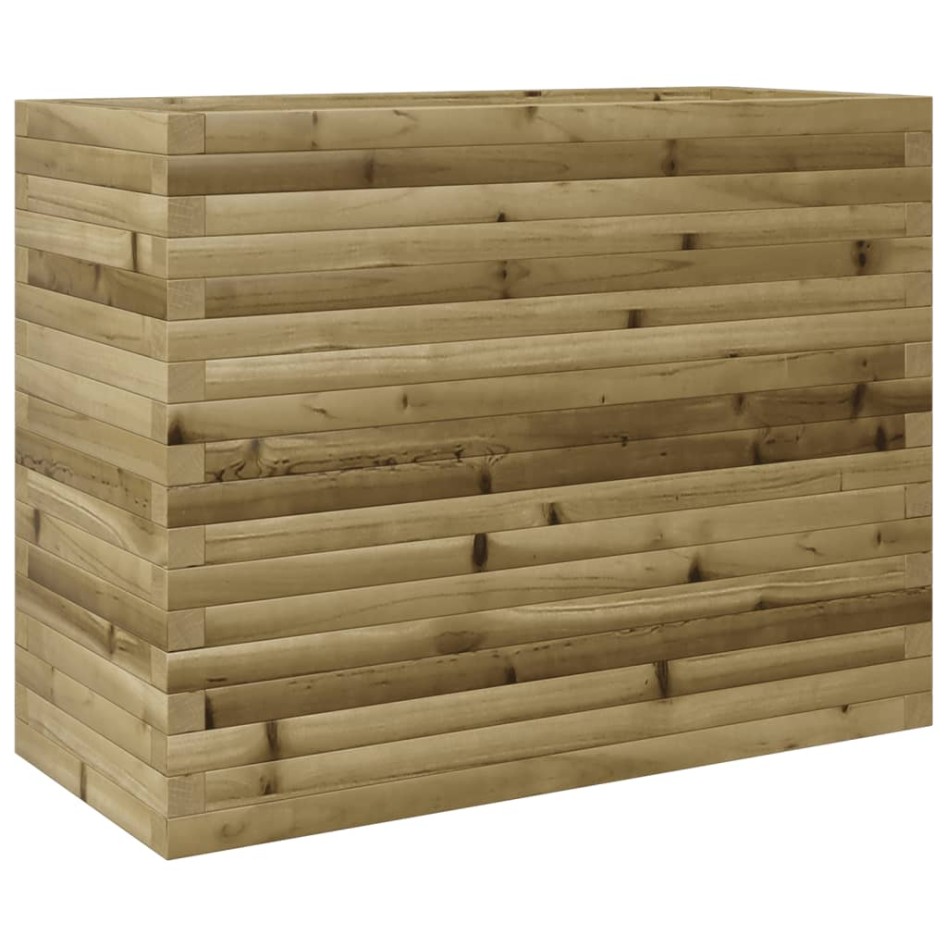 Jardinera madera de pino impregnada 90x40x68,5