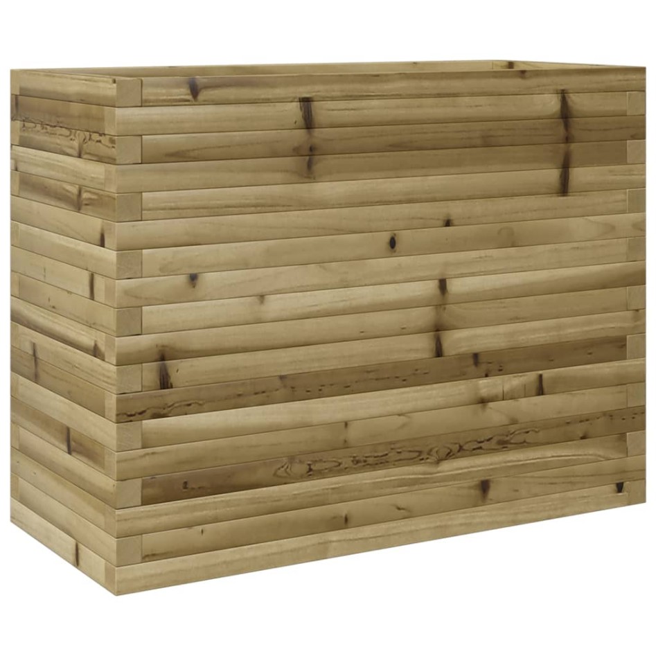 Jardinera madera de pino impregnada 90x40x68,5