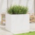 Jardinera madera maciza de pino blanco 90x60x68,5
