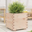 Jardinera madera maciza de pino 50x50x49,5 cm