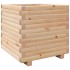 Jardinera madera maciza de pino 50x50x49,5