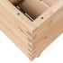 Jardinera madera maciza de pino 50x50x49,5