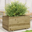 Jardinera madera de pino impregnada 90x60x49,5 cm