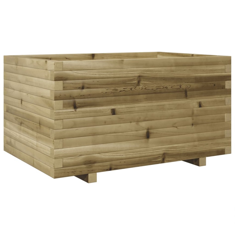 Jardinera madera de pino impregnada 90x60x49,5