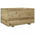 Jardinera madera de pino impregnada 90x60x49,5
