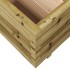 Jardinera madera de pino impregnada 90x60x49,5