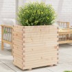 Jardinera madera maciza de pino 70x40x72,5 cm