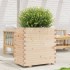 Jardinera madera maciza de pino 70x40x72,5