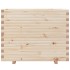 Jardinera madera maciza de pino 90x40x72,5