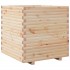 Jardinera madera maciza de pino 70x70x72