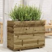Jardinera madera de pino impregnada 90x40x72 cm
