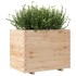 Jardinera madera maciza de pino 90x60x72