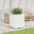 Jardinera madera maciza de pino blanco 60x60x72,5