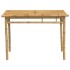 Mesa de comedor de jardín bambú 110x55x75