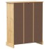 Mueble zapatero Corona madera maciza de pino 86x38,5x108