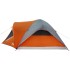 Tienda de campaña familiar 6 personas impermeable gris
