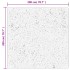 Alfombra de pelo corto suave lavable HUARTE gris 200x200