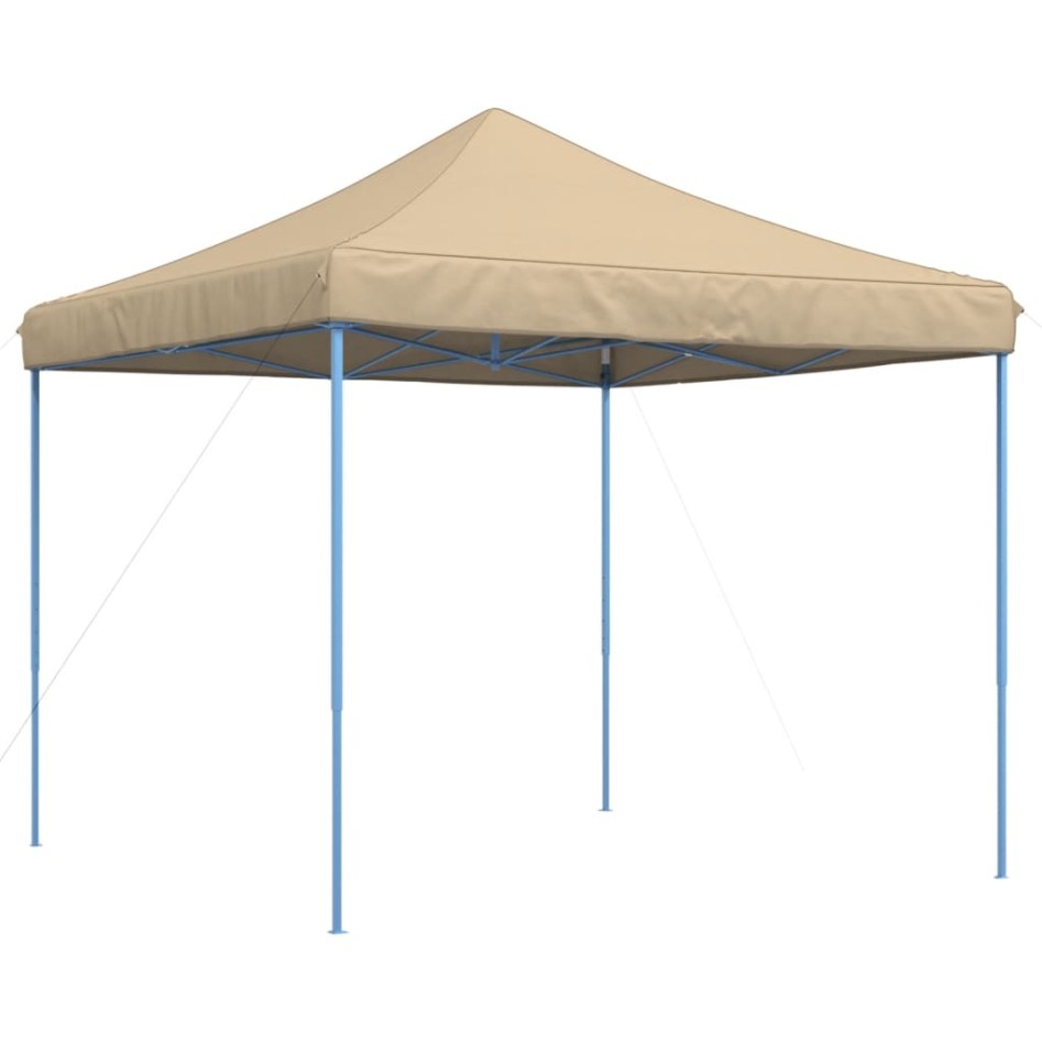 Tienda de fiesta plegable Pop-Up beige 292x292x315