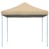 Tienda de fiesta plegable Pop-Up beige 292x292x315