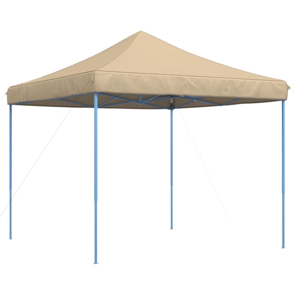 Tienda de fiesta plegable Pop-Up beige 292x292x315
