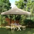 Tienda de fiesta plegable Pop-Up taupe 292x292x315