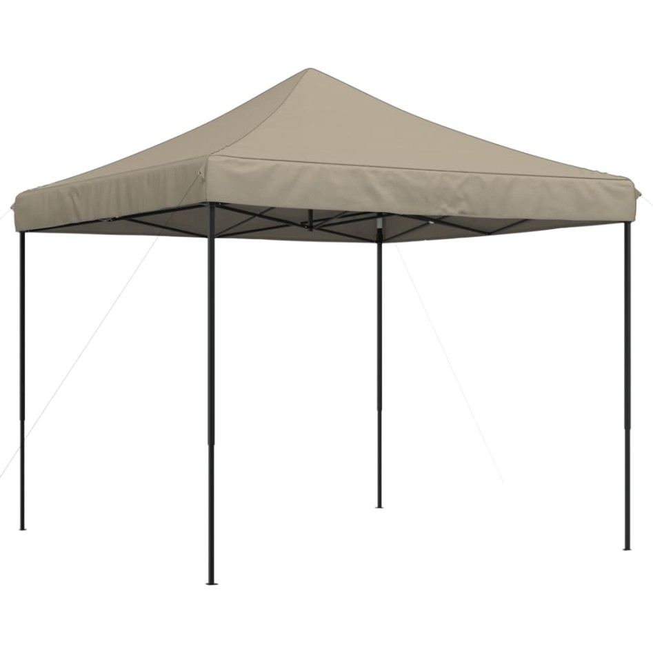 Tienda de fiesta plegable Pop-Up taupe 292x292x315