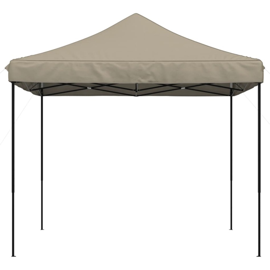 Tienda de fiesta plegable Pop-Up taupe 292x292x315