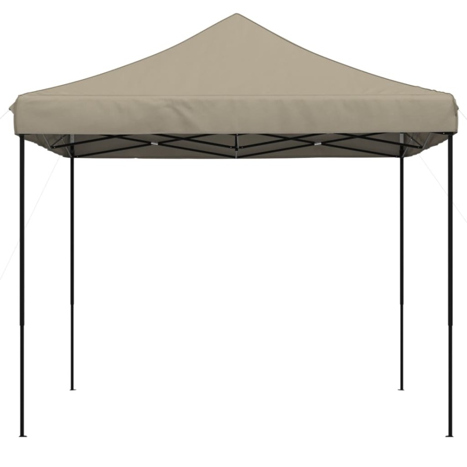 Tienda de fiesta plegable Pop-Up taupe 292x292x315