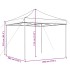 Tienda de fiesta plegable Pop-Up taupe 292x292x315