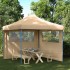 Tienda de fiesta plegable Pop-Up con 2 paredes laterales