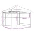 Tienda de fiesta plegable Pop-Up con 2 paredes laterales
