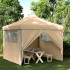 Tienda de fiesta plegable Pop-Up con 4 paredes laterales