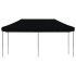 Tienda de fiesta plegable Pop-Up negra 580x292x315