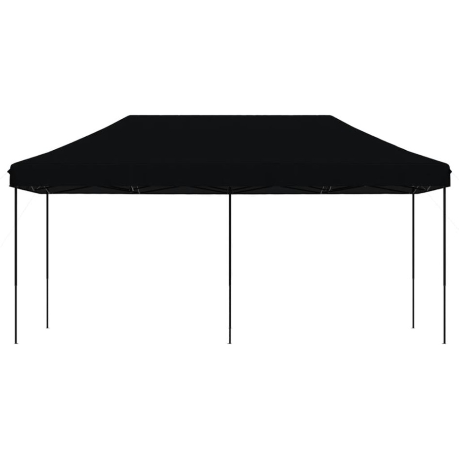 Tienda de fiesta plegable Pop-Up negra 580x292x315