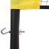 Red de voleibol tela PE amarillo y negro 823x244