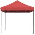 Tienda de fiesta plegable Pop-Up burdeos 440x292x315