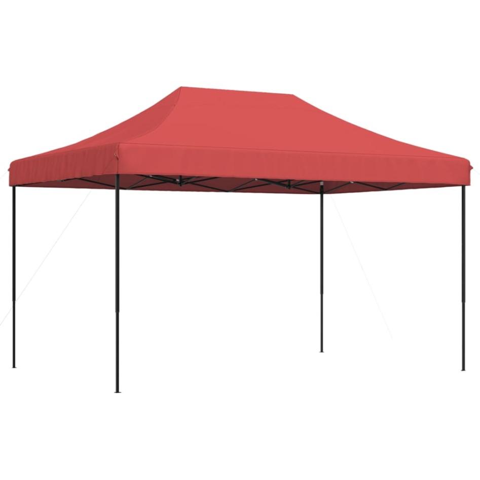 Tienda de fiesta plegable Pop-Up burdeos 440x292x315