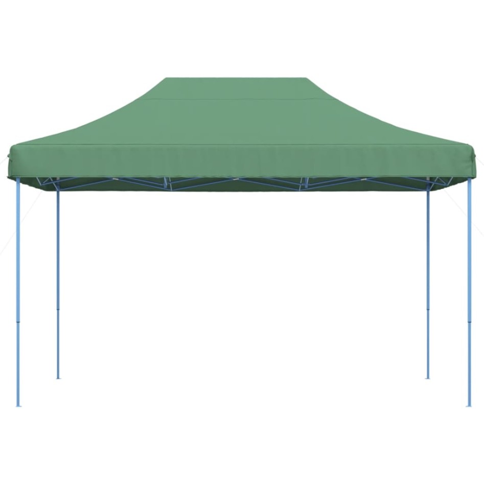 Tienda de fiesta plegable Pop-Up verde 410x279x315