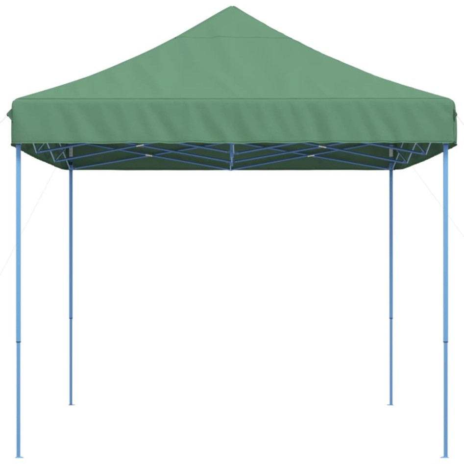 Tienda de fiesta plegable Pop-Up verde 410x279x315