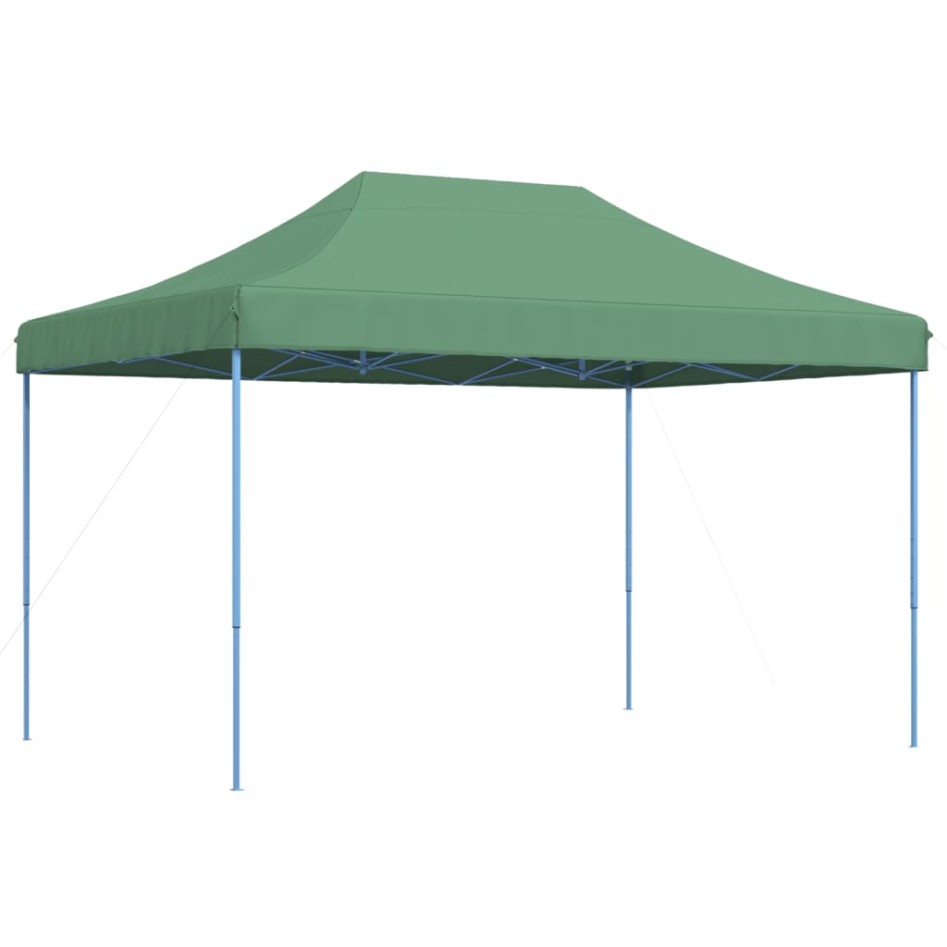 Tienda de fiesta plegable Pop-Up verde 410x279x315