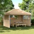 Tienda de fiesta plegable Pop-Up con 3 paredes laterales