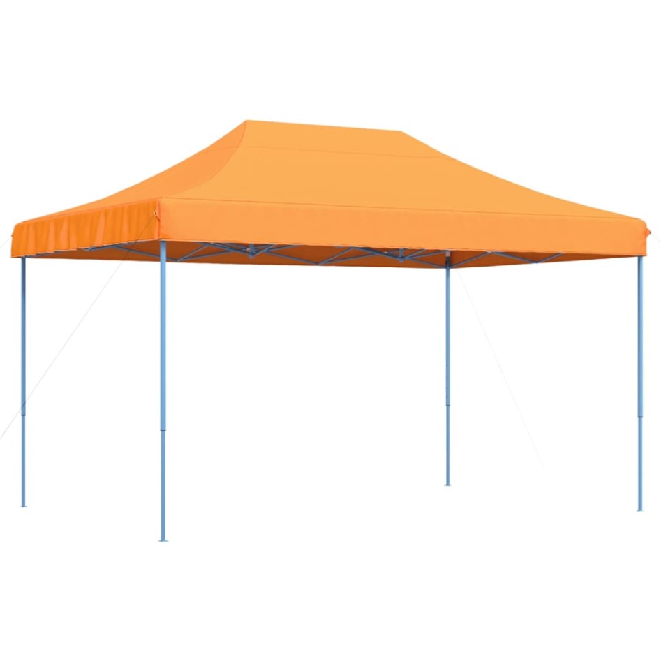 Tienda de fiesta plegable Pop-Up naranja 440x292x315