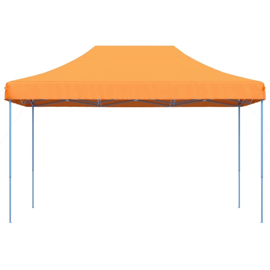 Tienda de fiesta plegable Pop-Up naranja 440x292x315